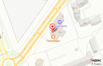 Кафе Пирамида в Саяногорске на карте