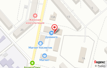 Гипермаркет Доминго в Орджоникидзевском районе на карте