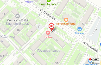 Магазин разливного пива Империя в Советском районе на карте