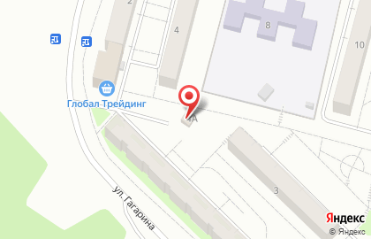 Продовольственный магазин в Центральном районе на карте