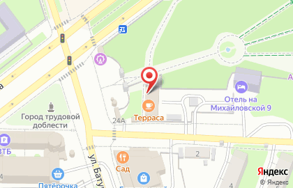 Кафе Сима+5 на карте