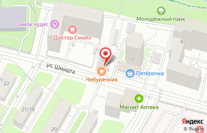 Парикмахерская, ИП Киселева Н.А. на карте