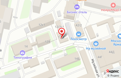 Шиномонтажная мастерская на улице Маяковского на карте