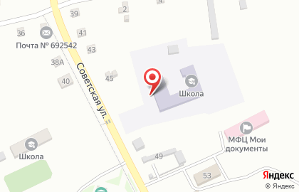 Средняя общеобразовательная школа с. Борисовка на карте