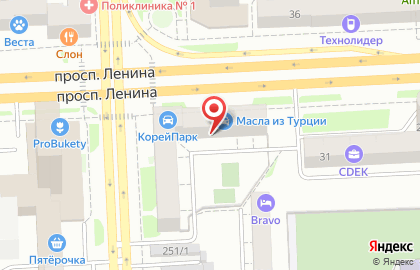 LORENA кухни на проспекте Ленина на карте