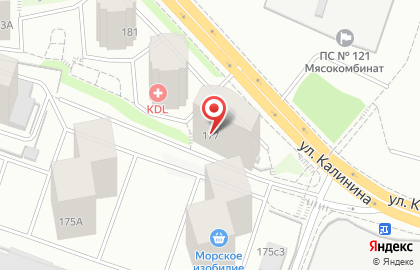 Агентство Гранит-страхование в Октябрьском районе на карте