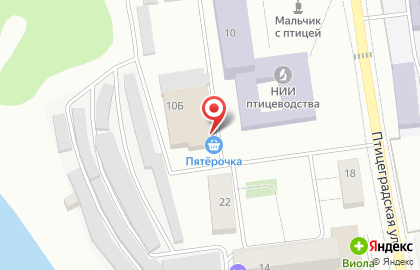 Универсам Пятёрочка в Москве на карте