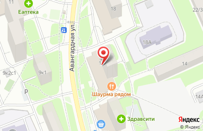 Сервисный центр Лаборатория Ремонта на Авангардной улице на карте