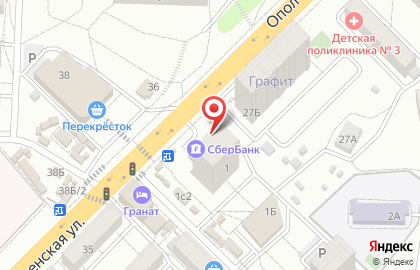 Микрокредитная компания ДеньгиАктив в Тракторозаводском районе на карте