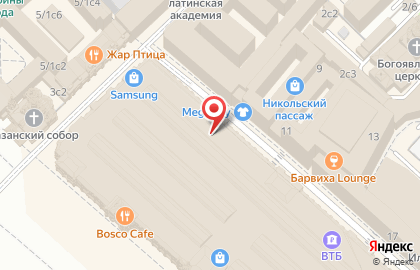 Togas на Александровском саду на карте