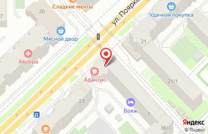 ОАО Банк Москвы на улице Короленко на карте
