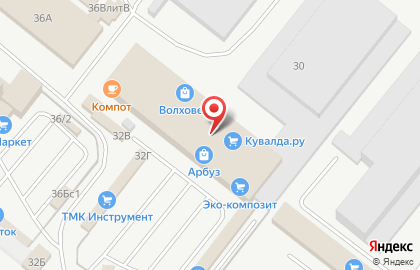 Торговая компания Мир бильярда в Автозаводском районе на карте