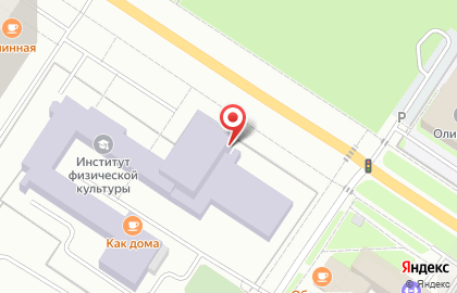 ЕКФК на карте