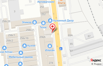 Мебельный салон Ангажемент на проспекте Амет-Хана Султана на карте