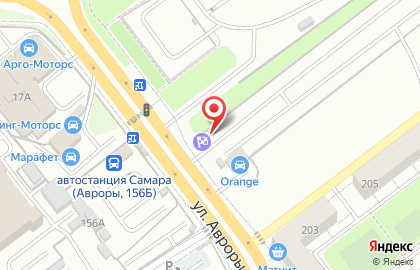 Автостоянка ВОА на проспекте Карла Маркса на карте