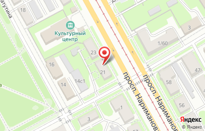 Продовольственный магазин в Ленинском районе на карте