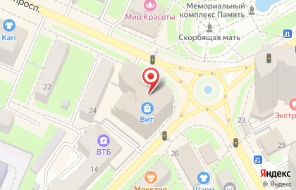 Связной в Пушкино на карте
