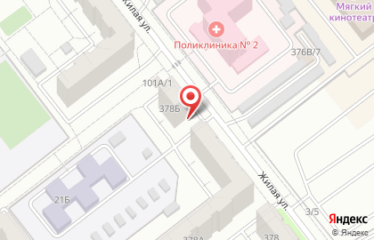 Продуктовый магазин в Челябинске на карте