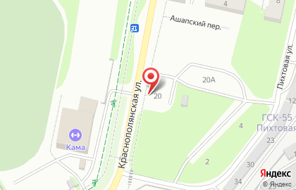 Сеть закусочных Рифей на Краснополянской улице на карте