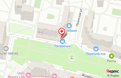 Салон Оптика-Стиль на Пронской улице на карте
