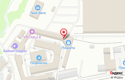 ТЦ Планета в Кирове на карте