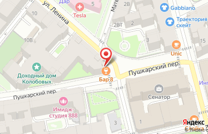 Ресторан Восемь на карте