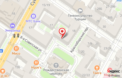 Парикмахерская Пчелка Майя на 6-ой Советской улице на карте