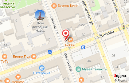 Пекарня Печка Выпечка на Советской улице на карте