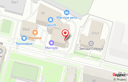 Флагман на улице Гайдара на карте