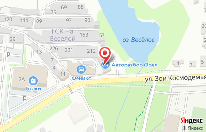 Магазин автозапчастей СервисТехнология на карте