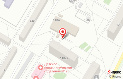 Продуктовый магазин в Санкт-Петербурге на карте
