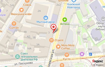 Школа шитья Нижегородская Школа Модельеров на карте