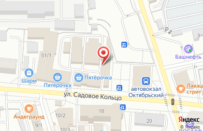 Оптовый магазин Школьник на улице Садовое Кольцо на карте
