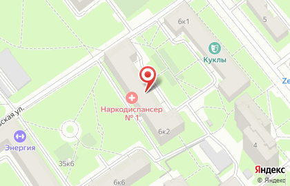 Николь на улице Жака Дюкло на карте