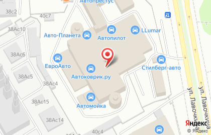 Сауна в Москве на карте