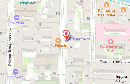 Адвокатский кабинет Розов Ю.В. на карте