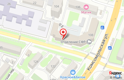 Магазин Чародейка в Заводском районе на карте