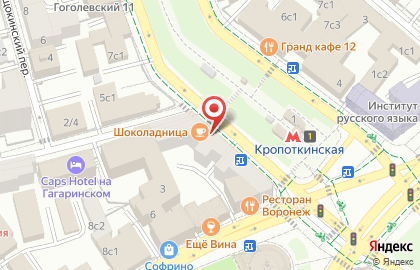 Ресторан Теремок в Москве на карте