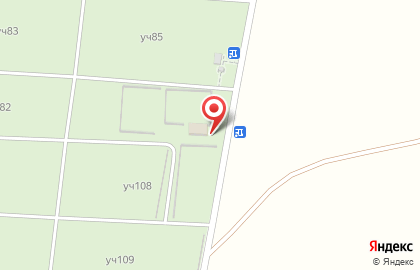 Новомихайловское кладбище на карте