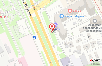 Билборды (6х3 м) от РГ Дрим в Дзержинском районе на карте