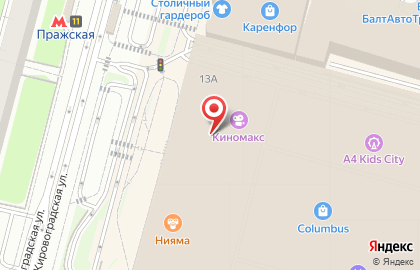 Магазин одежды и белья для всей семьи BHS Британский дом на карте