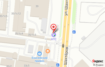 Заправочная станция НТС в Центральном районе на карте