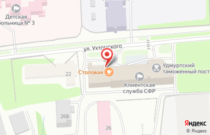 Управление Федеральной антимонопольной службы по Удмуртской Республике на карте