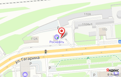 АЗК в Правобережном районе на карте