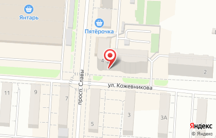 Магазин Электросвет на улице Кожевникова на карте