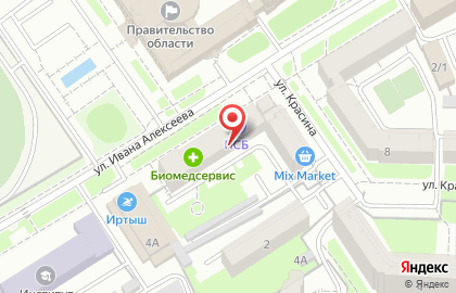 Клиника СкороЗдрав на улице Ивана Алексеева на карте