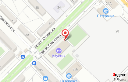 ОАО Банкомат, КБ Петрокоммерц в Красноармейском районе на карте