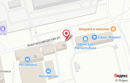 АЕ5000 на Электрозаводской улице на карте