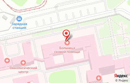 Больница скорой медицинской помощи на Набережночелнинском проспекте на карте