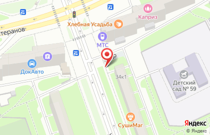 Киоск по продаже фруктов и овощей в Кировском районе на карте
